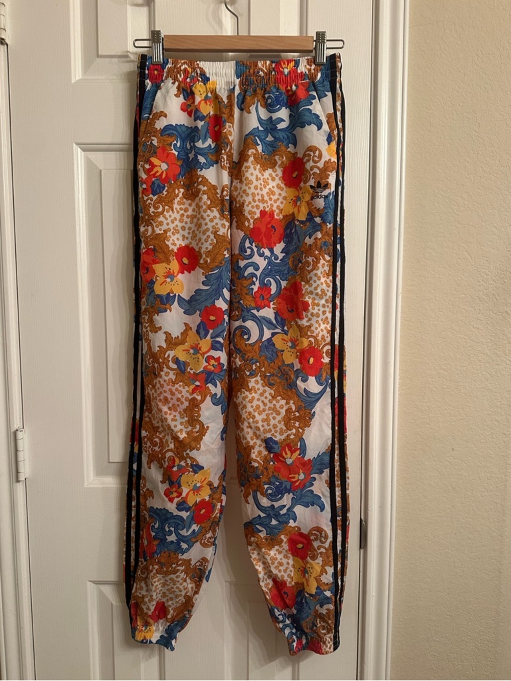 Adidas x HER Studio London Floral Multicolor Print Drawstring Joggers Track pant
